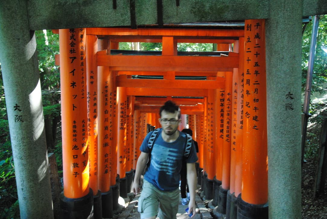federico pisanu santuario fushimi inari taisha