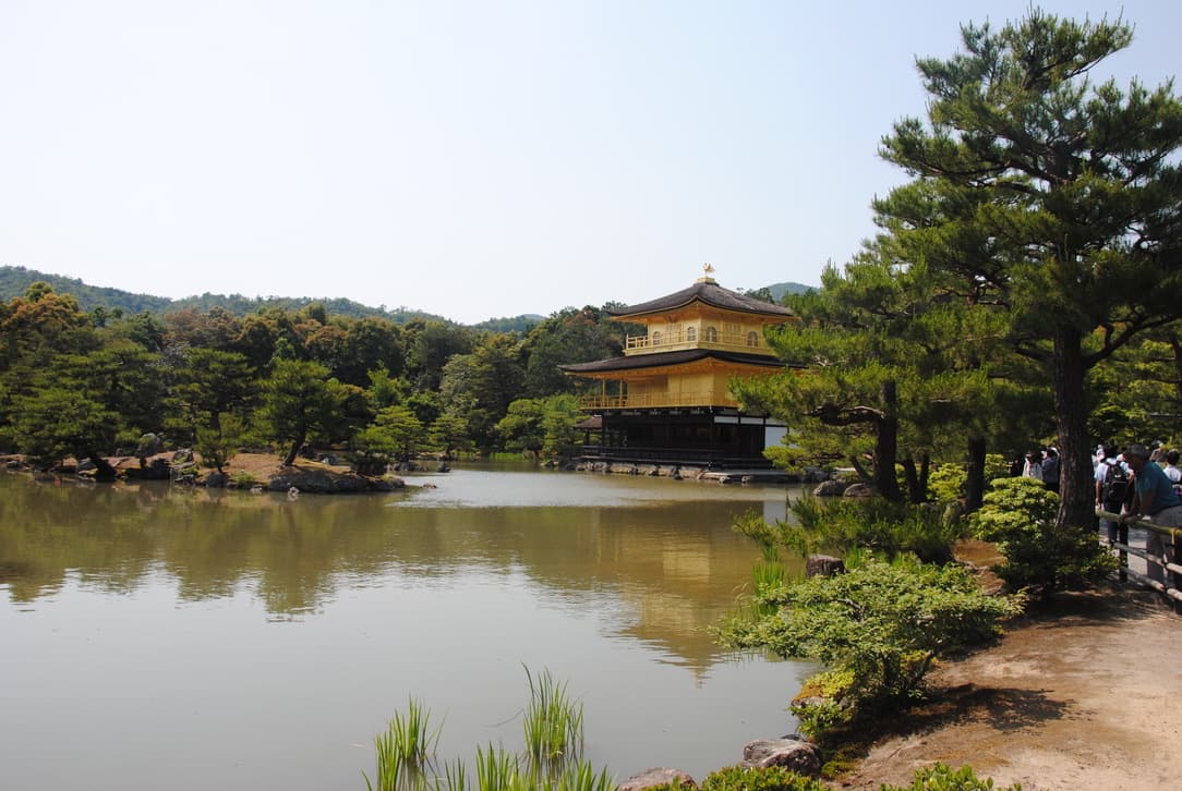 il padiglione d'oro a kyoto