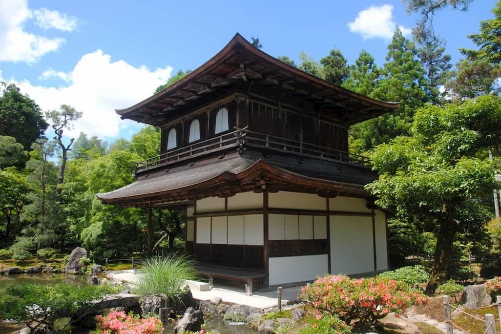 Tempio Ginkakuji a Kyoto