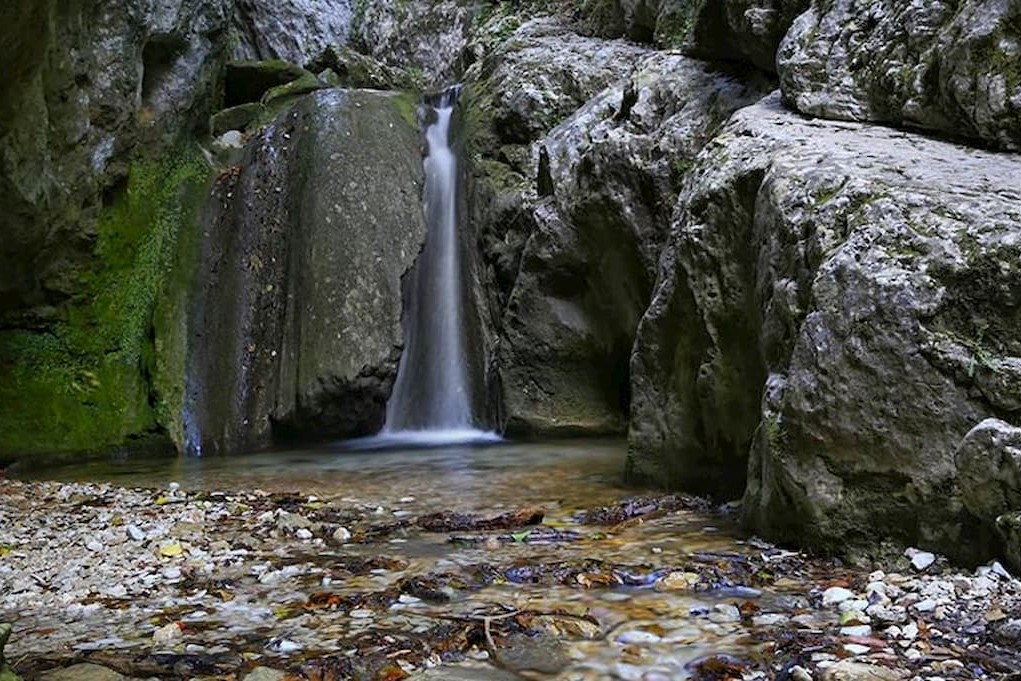 La cascata della Gola di Jana