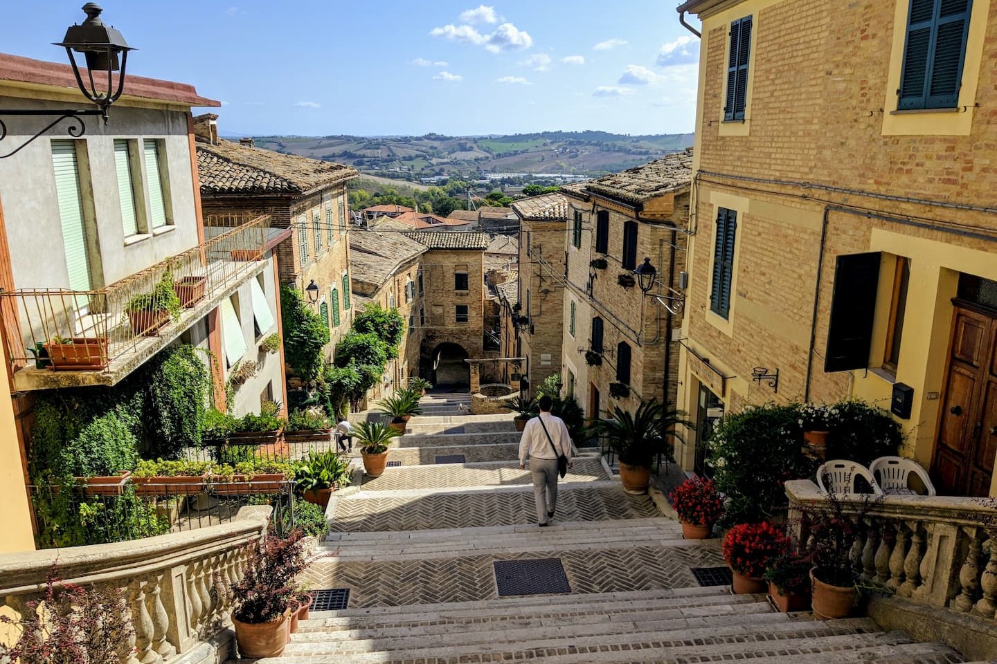 Corinaldo, il borgo delle cento scale