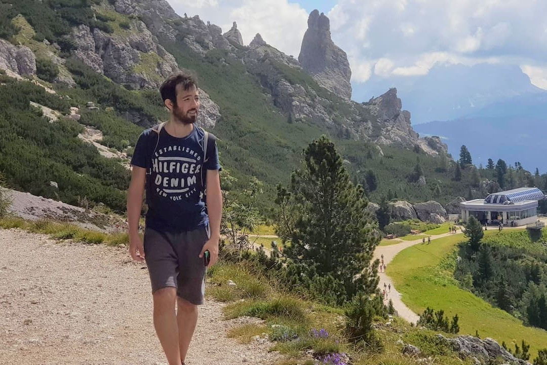 Escursione dal Passo Gardena al Rifugio Jimmy