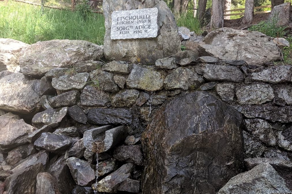 La sorgente dell'Adige