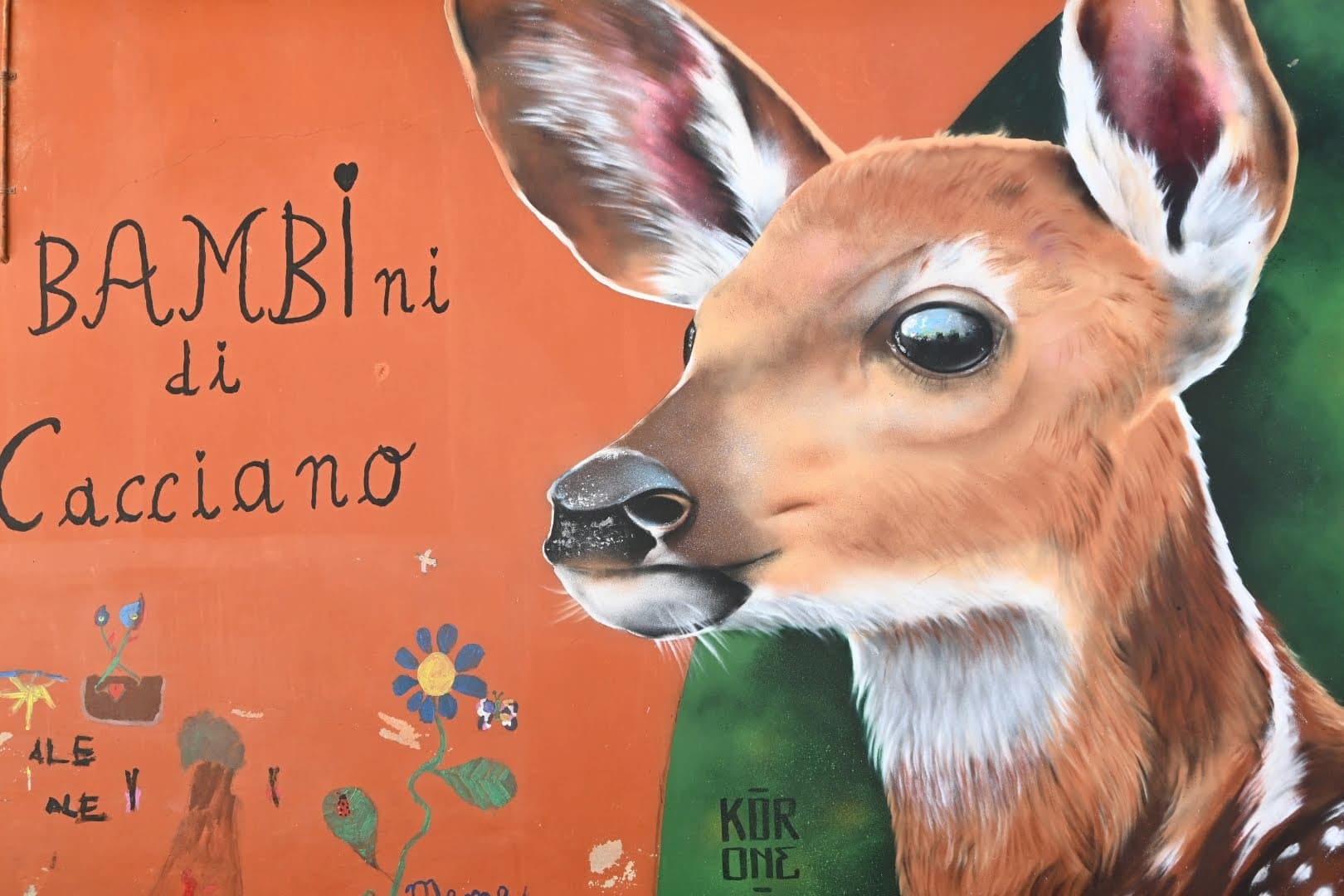 Cacciano, il paese dei murales