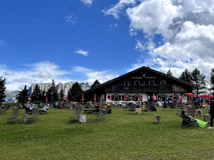 Attività sul pianoro di Ciampedie