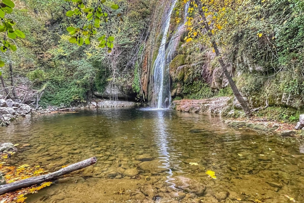 Cascate di Forcella a Roccafluvione