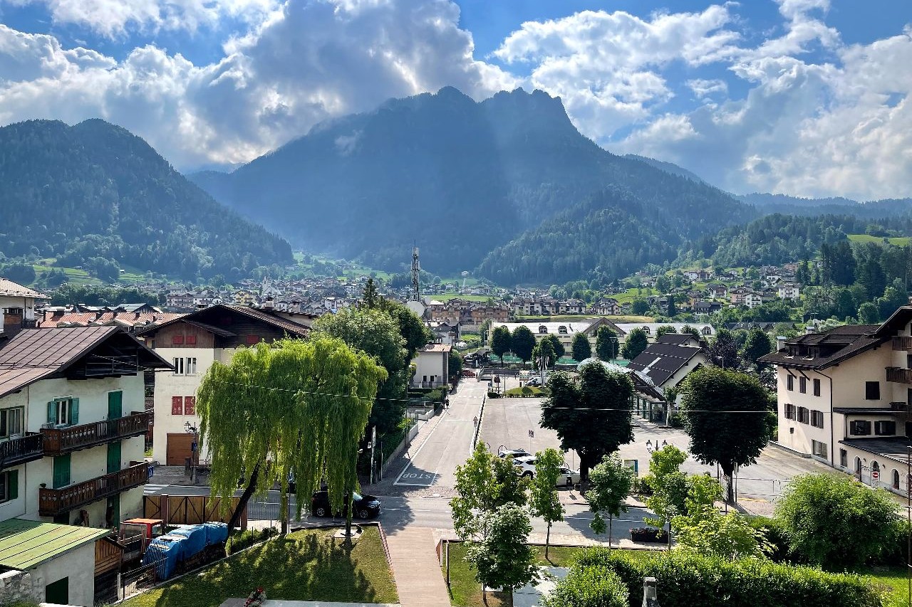 Panoramica su Fiera di Primiero