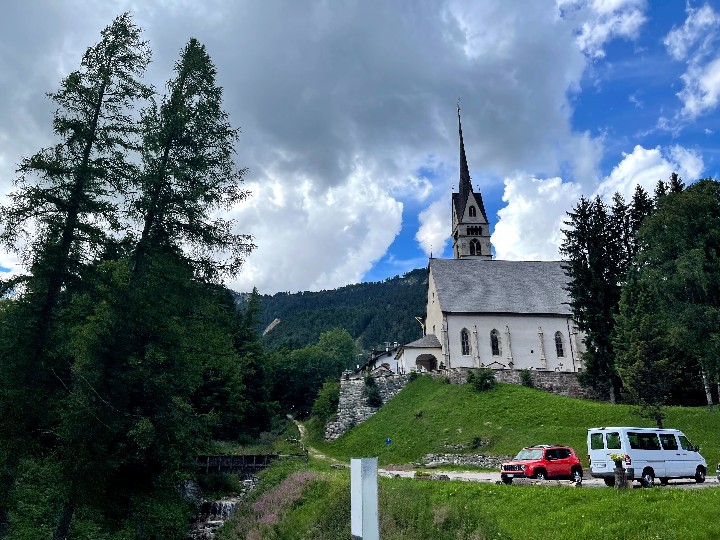 Panoramica sulla chiesa di San Giovanni