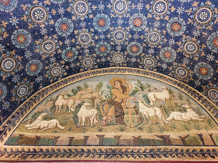 Mausoleo Galla Placidia Cristo Buon Pastore
