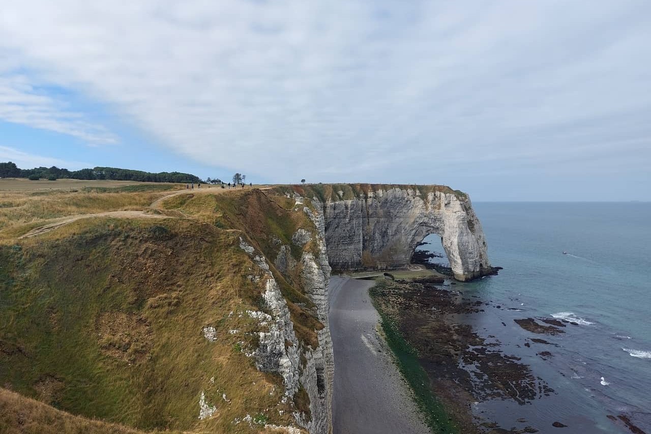 etretat costa d'alabastro in normandia