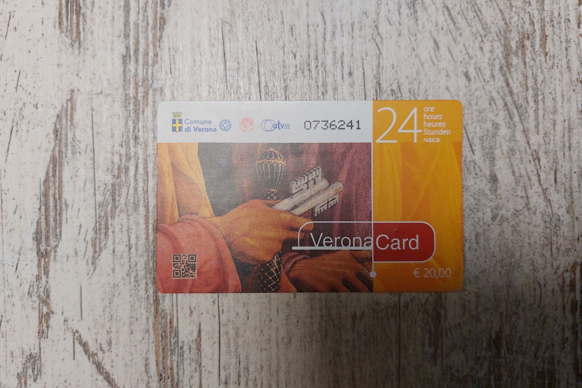 verona card formato 24 ore