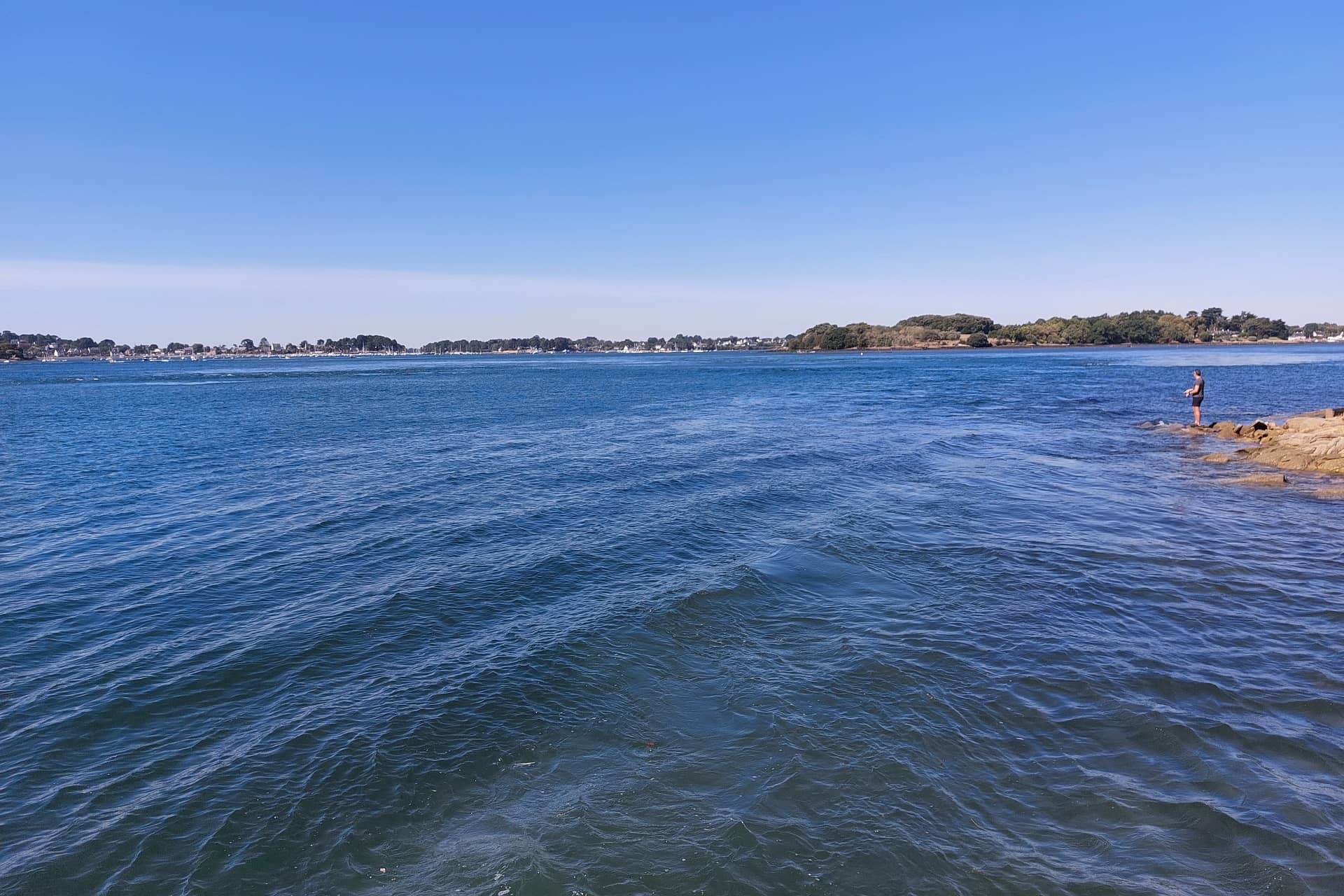 golfo di morbihan in bretagna