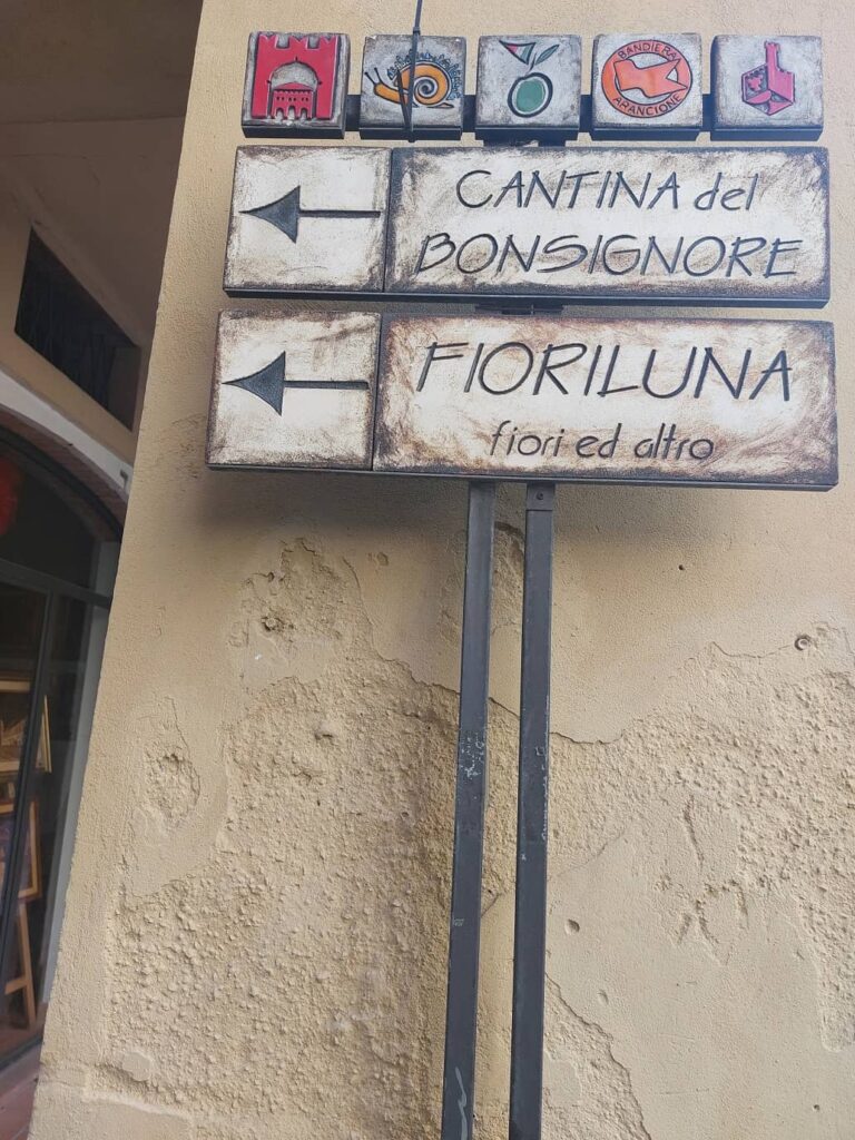 cantina del bonsignore insegna