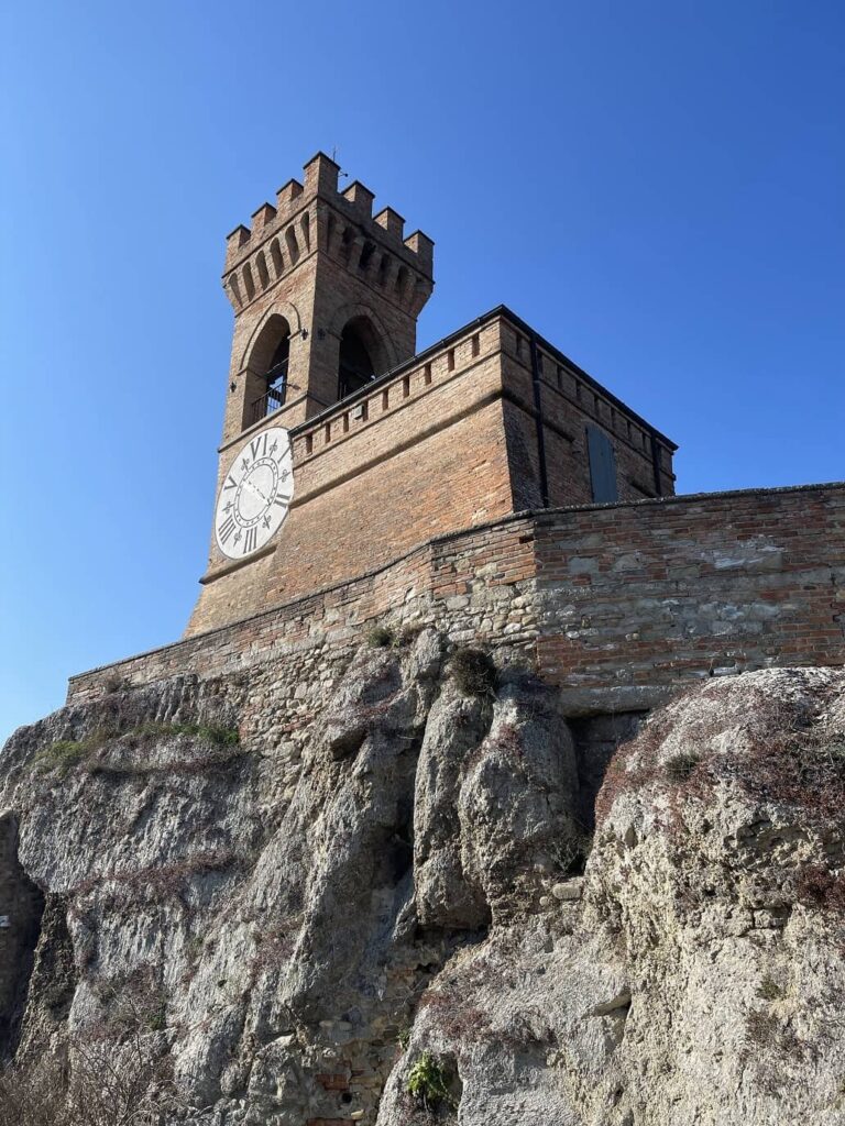 torre dell'orologio primo piano