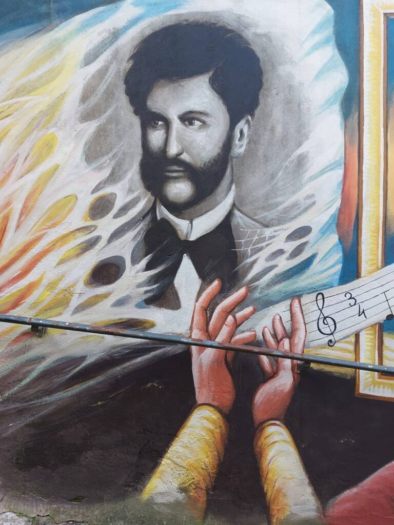 murales nota musicale