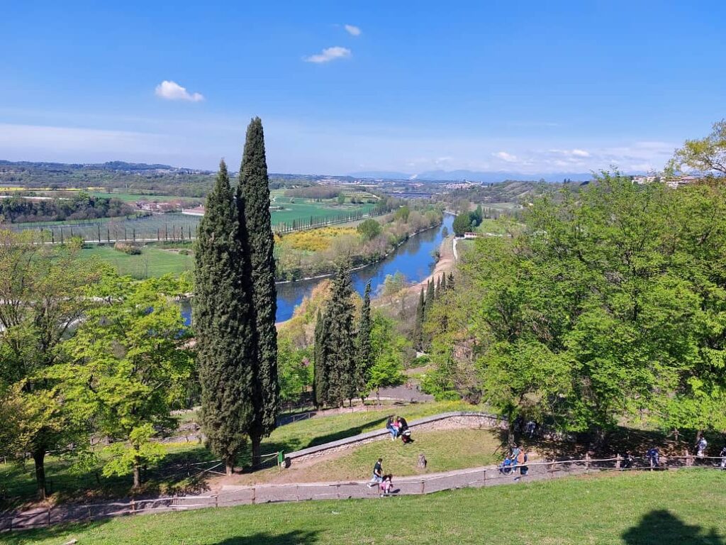 passeggiata panoramica parco sigurta