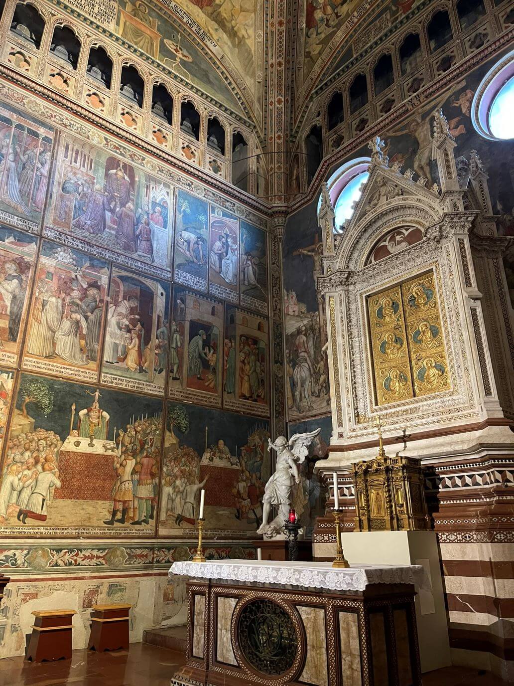 affreschi della cappella del corporale