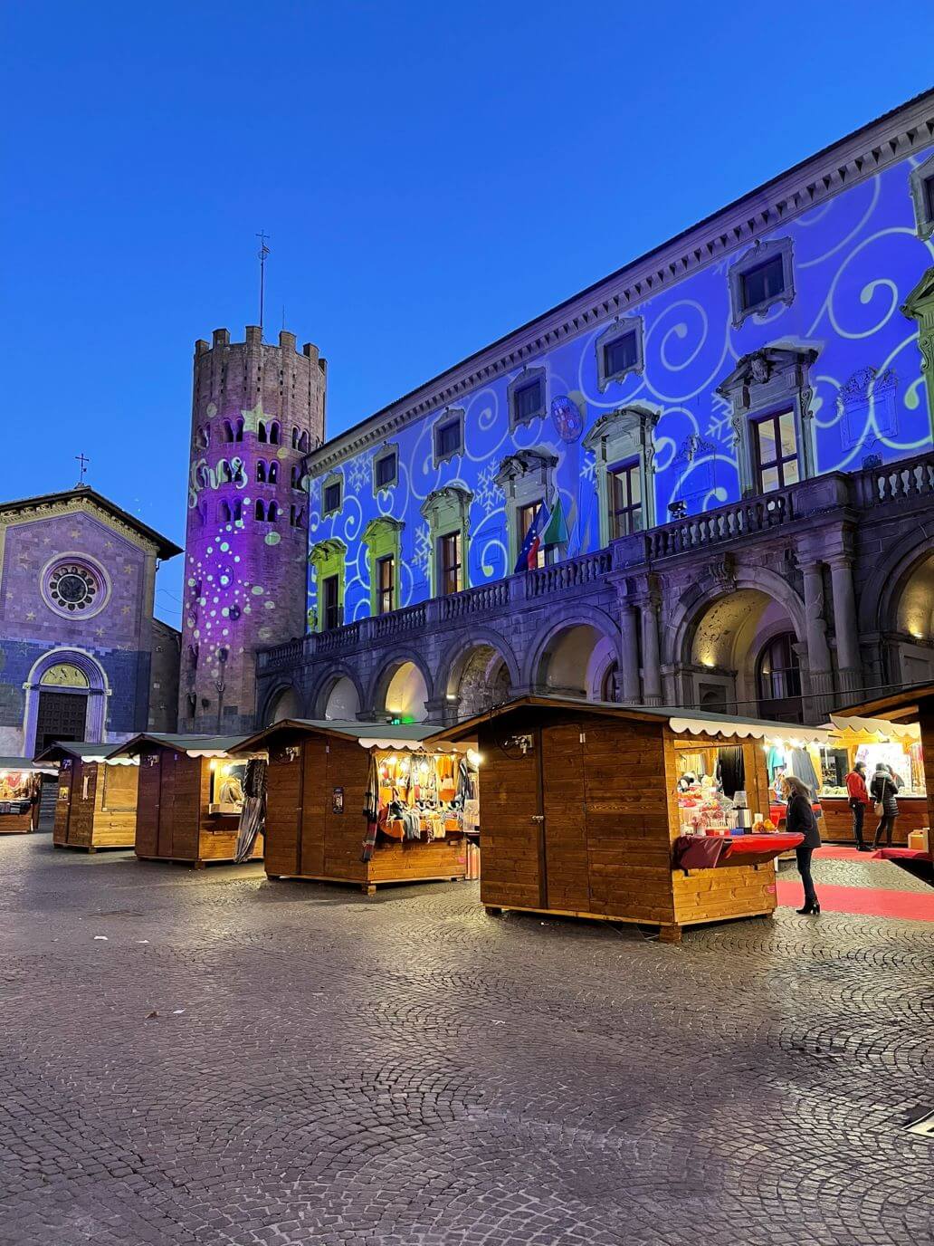 mercatini di natale in piazza della repubblica