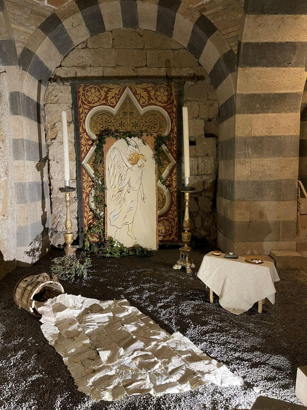 resti nei sotterranei del duomo di orvieto