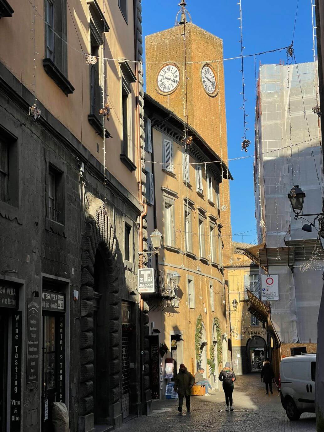 torre del moro vista da corso cavour