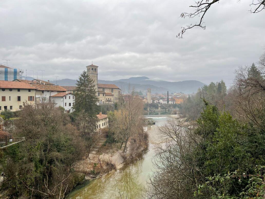 belvedere sul fiume natisone a cividale del friuli
