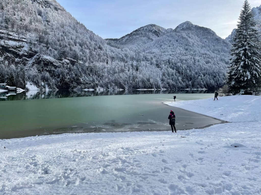 le sponde innevate