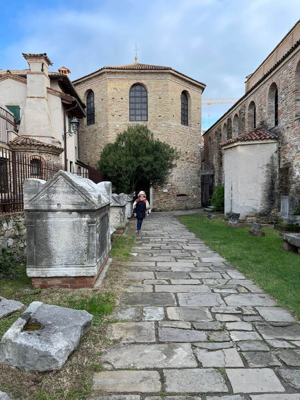 battistero della basilica di santa eufemia