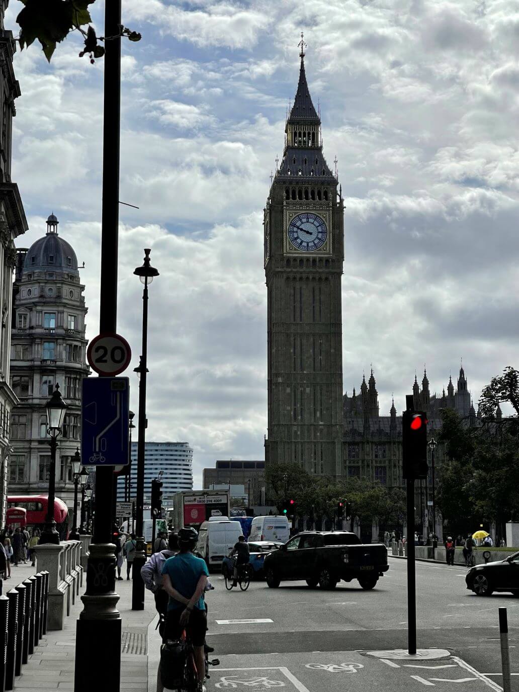 il big ben visto da george great street