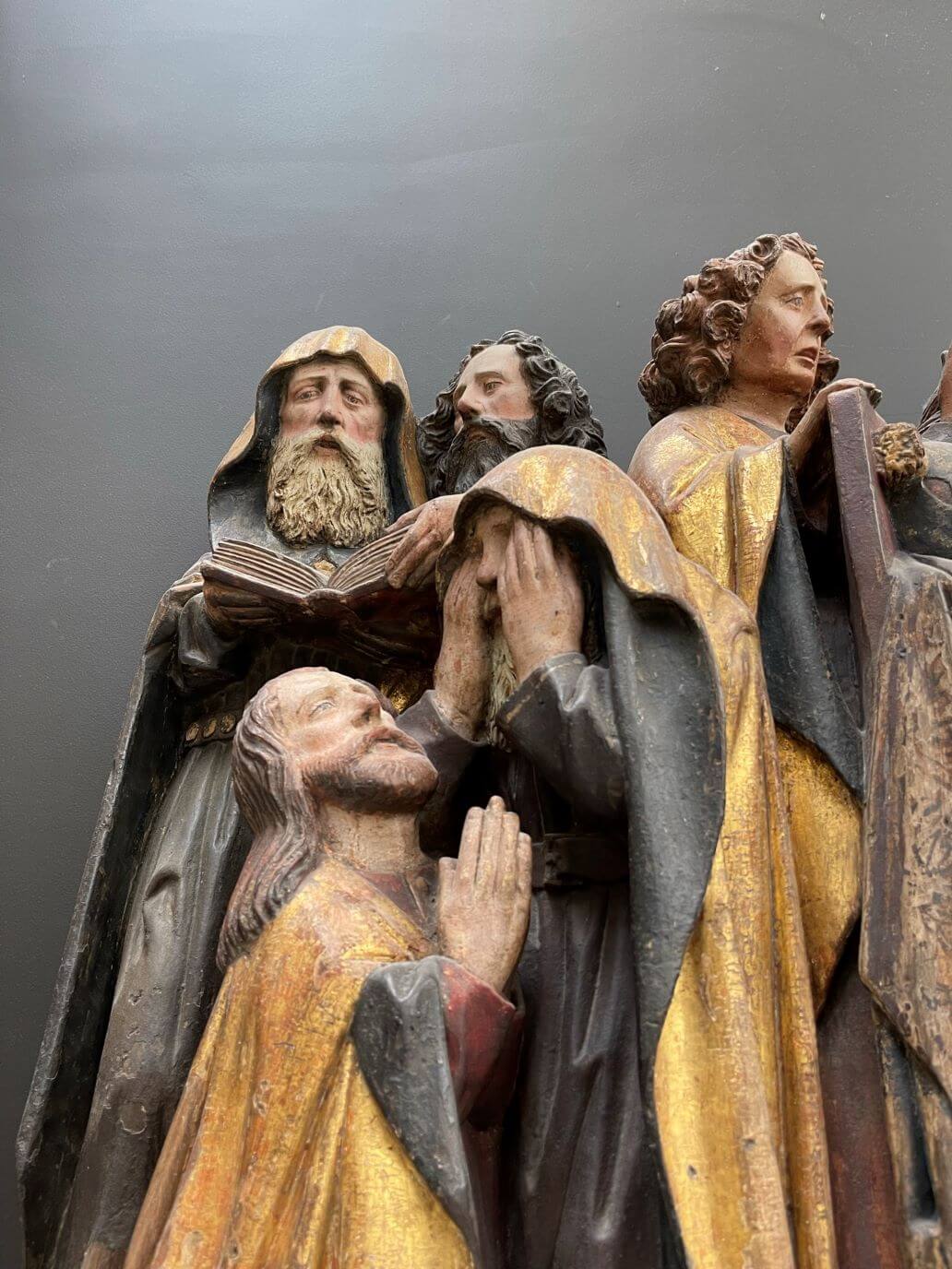 dettaglio di un'opera d'arte al victoria and albert museum