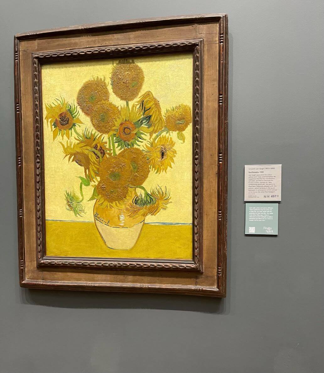 i girasoli, dipinto di van gogh