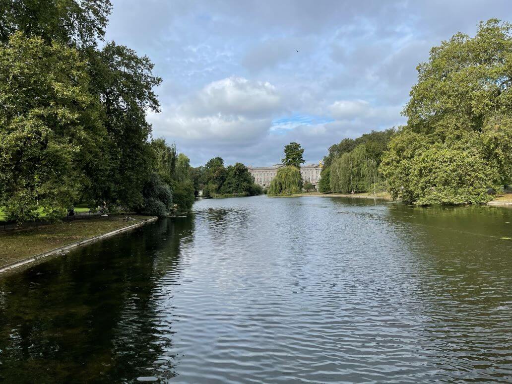 il lago di st james park