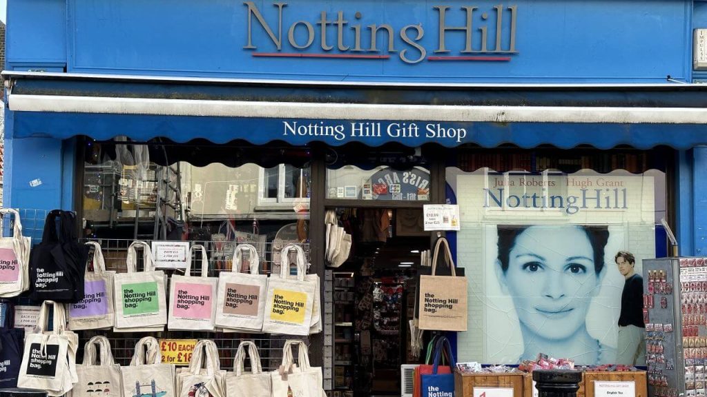 la libreria di notting hill a londra