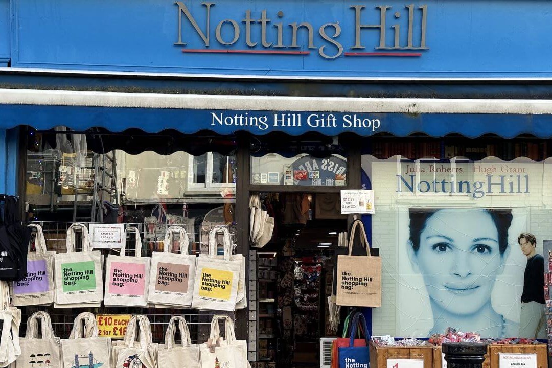 la libreria di notting hill a londra