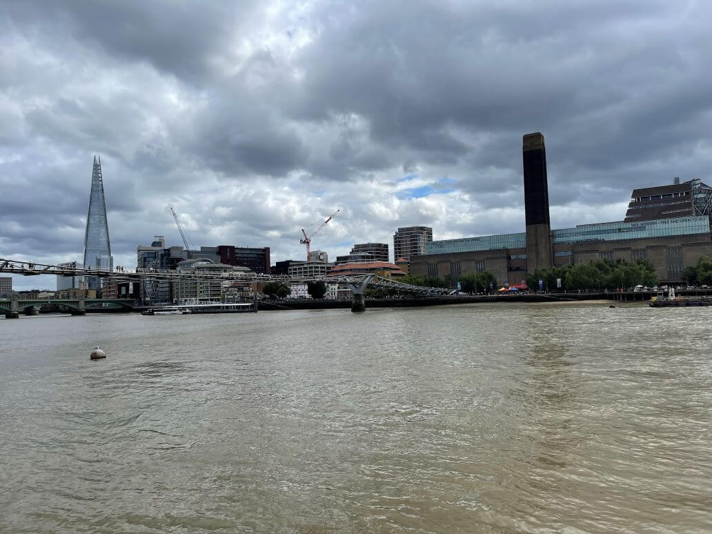 panoramica su south bank