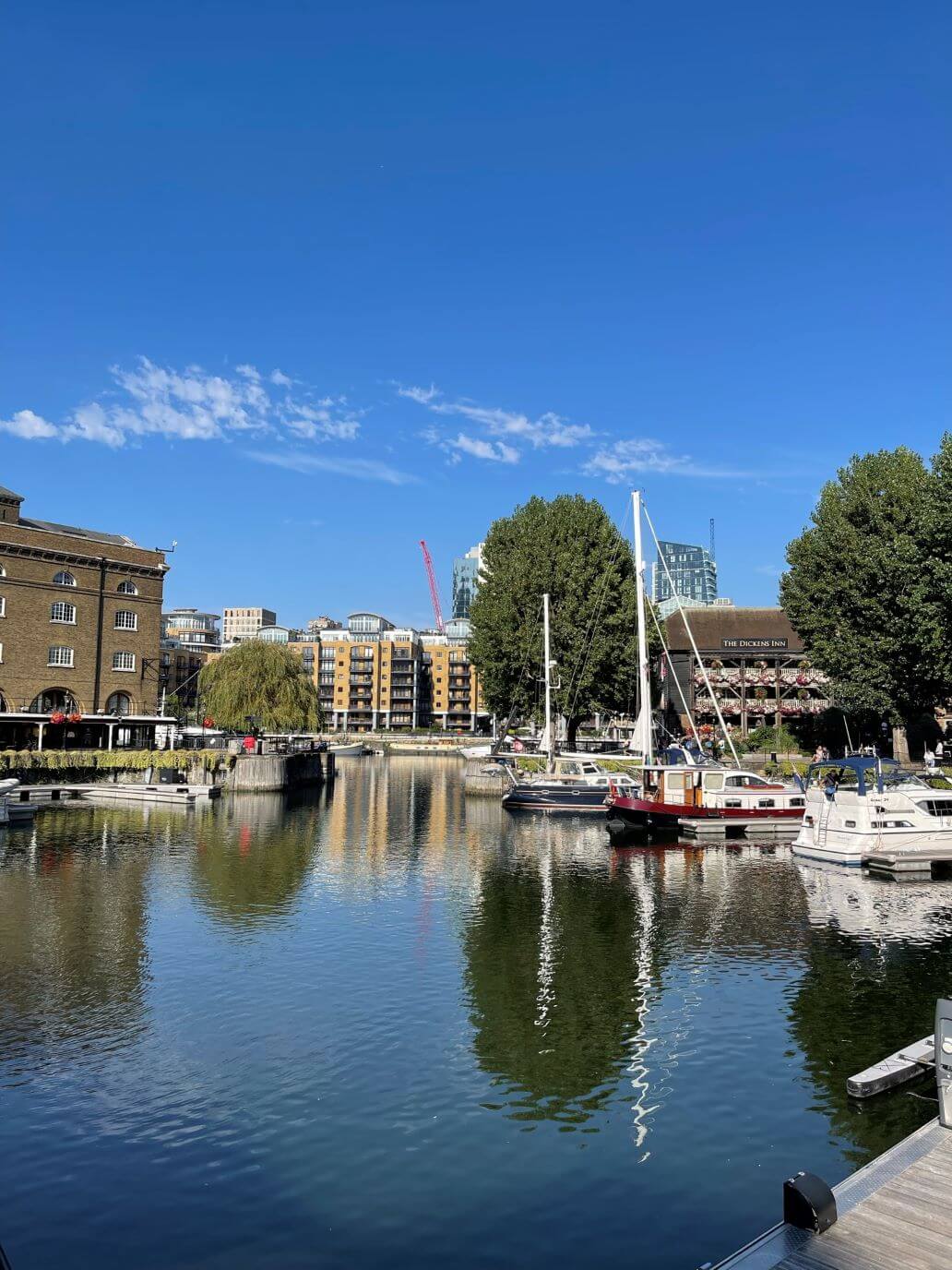 il porticciolo di st katharine docks