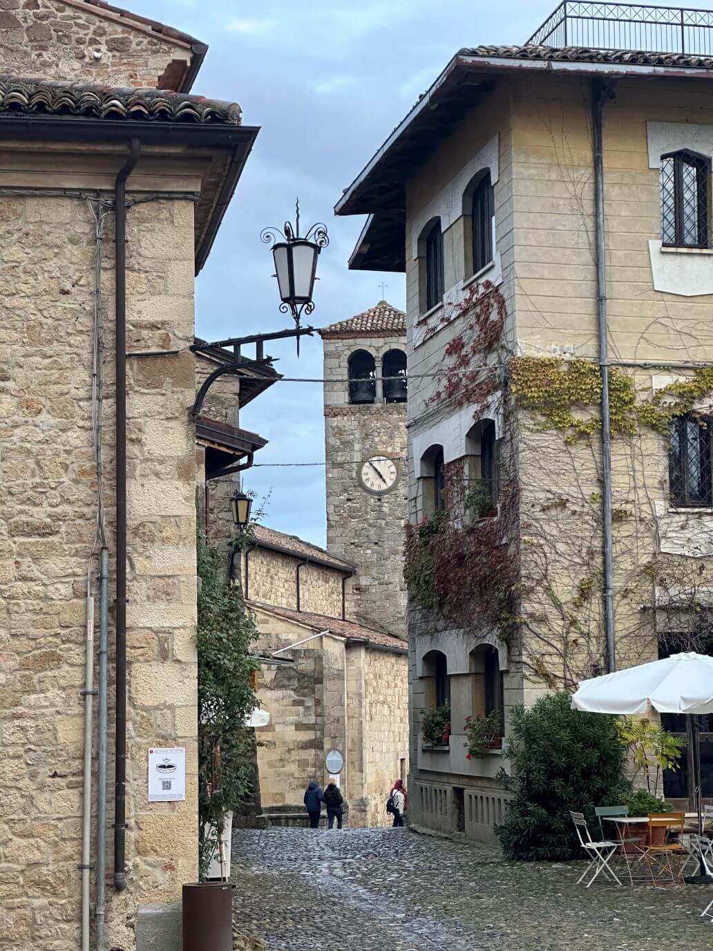 la torre campanaria della pieve di san giorgio