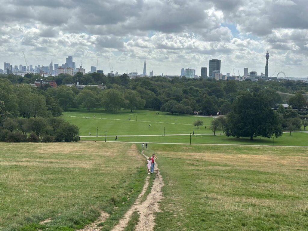 vista da primrose hill