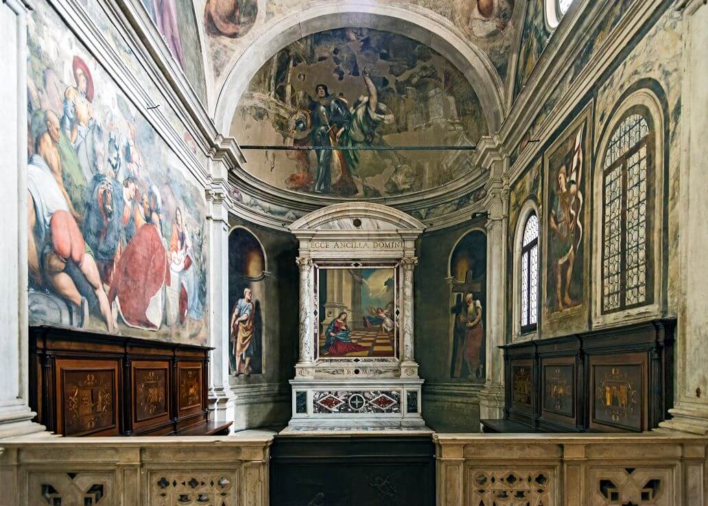 cappella del malchiostro nel duomo di treviso