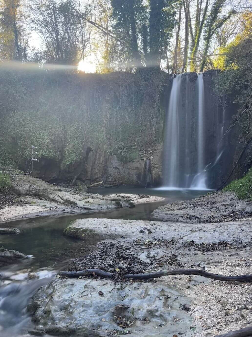 cascata dell'antico molino