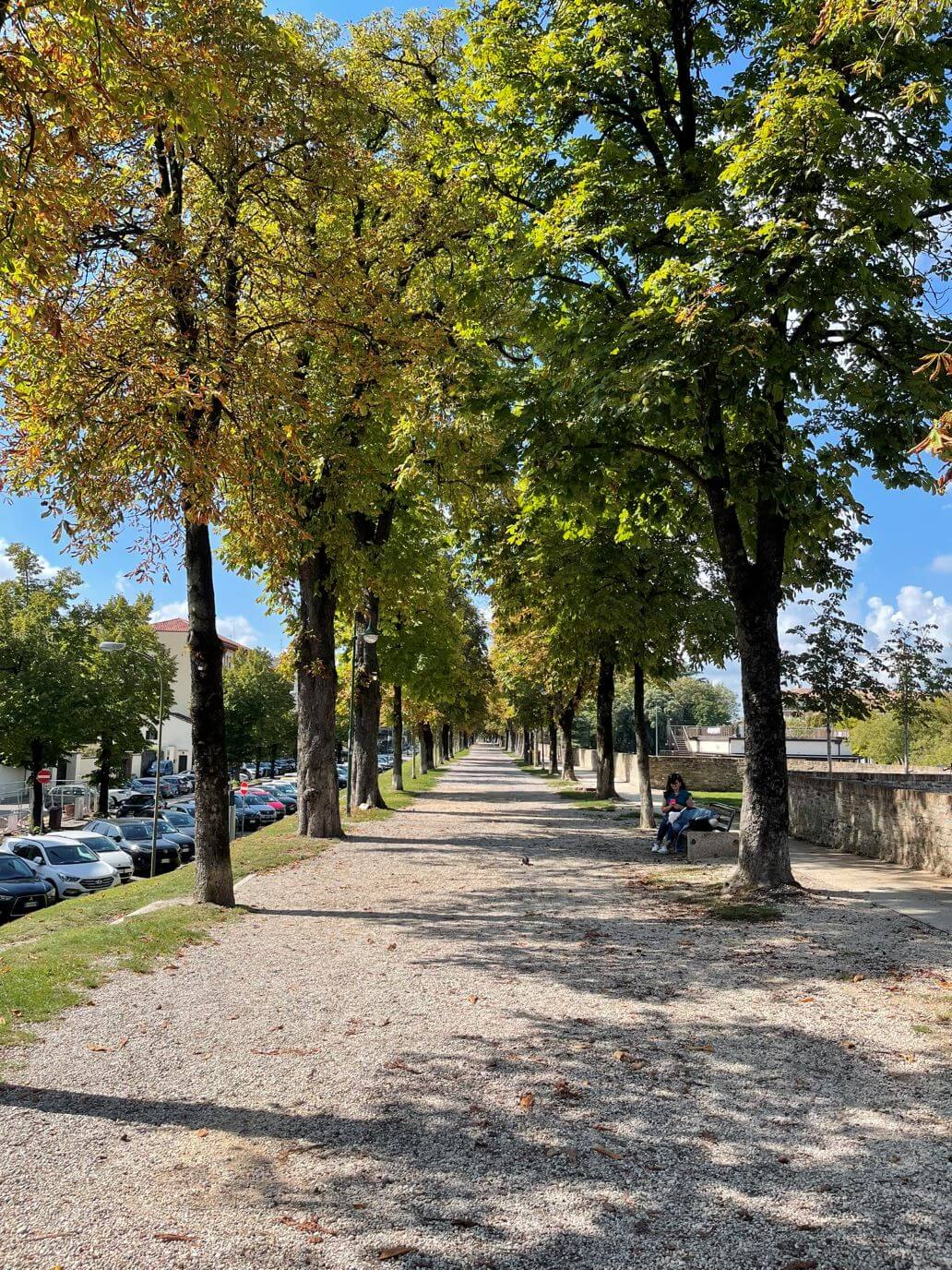 passeggiata sulle mura di treviso