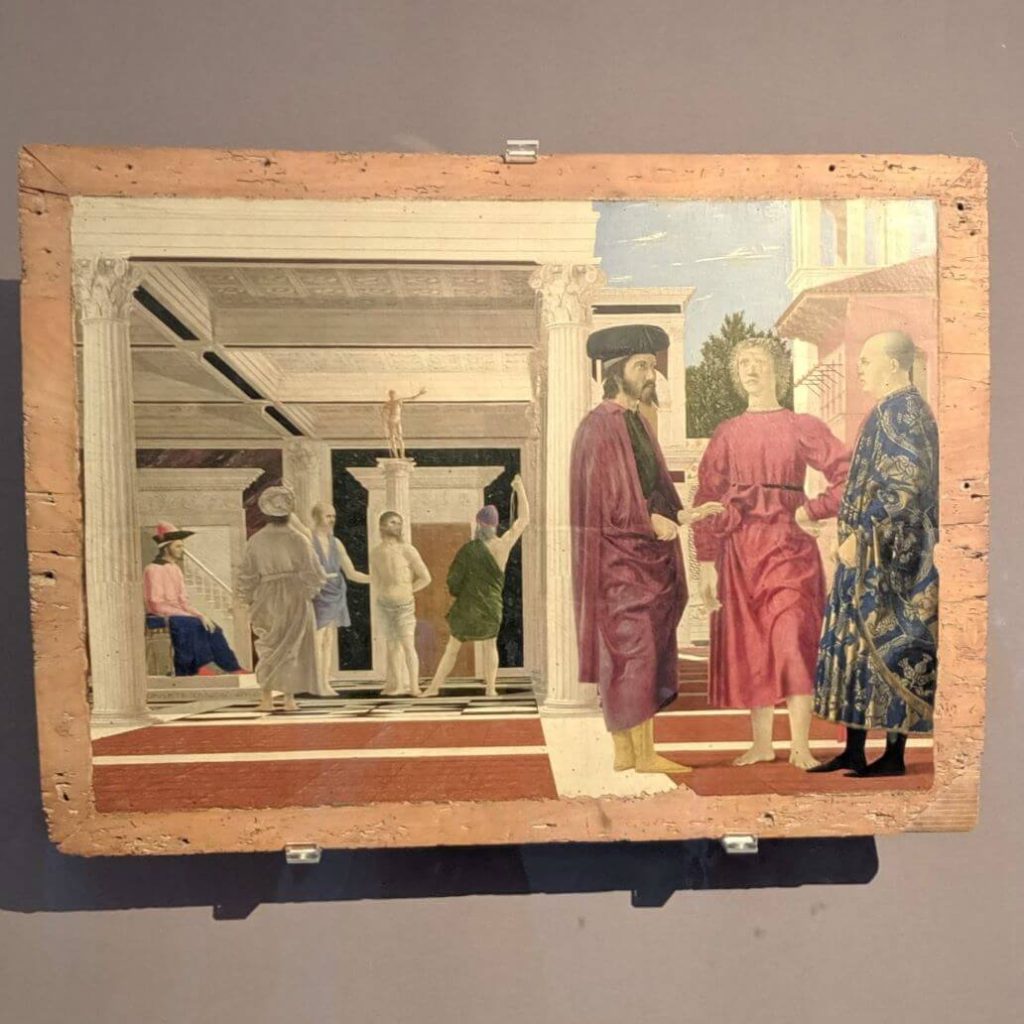 flagellazione di cristo opera di piero della francesca