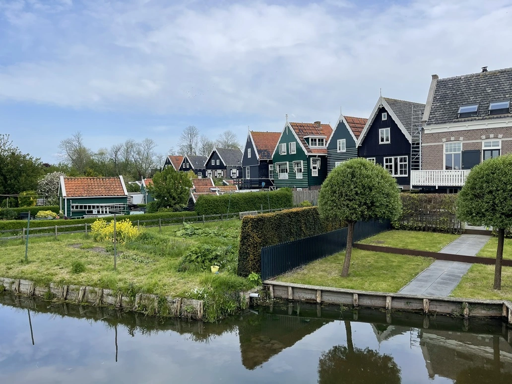 case del villaggio di marken