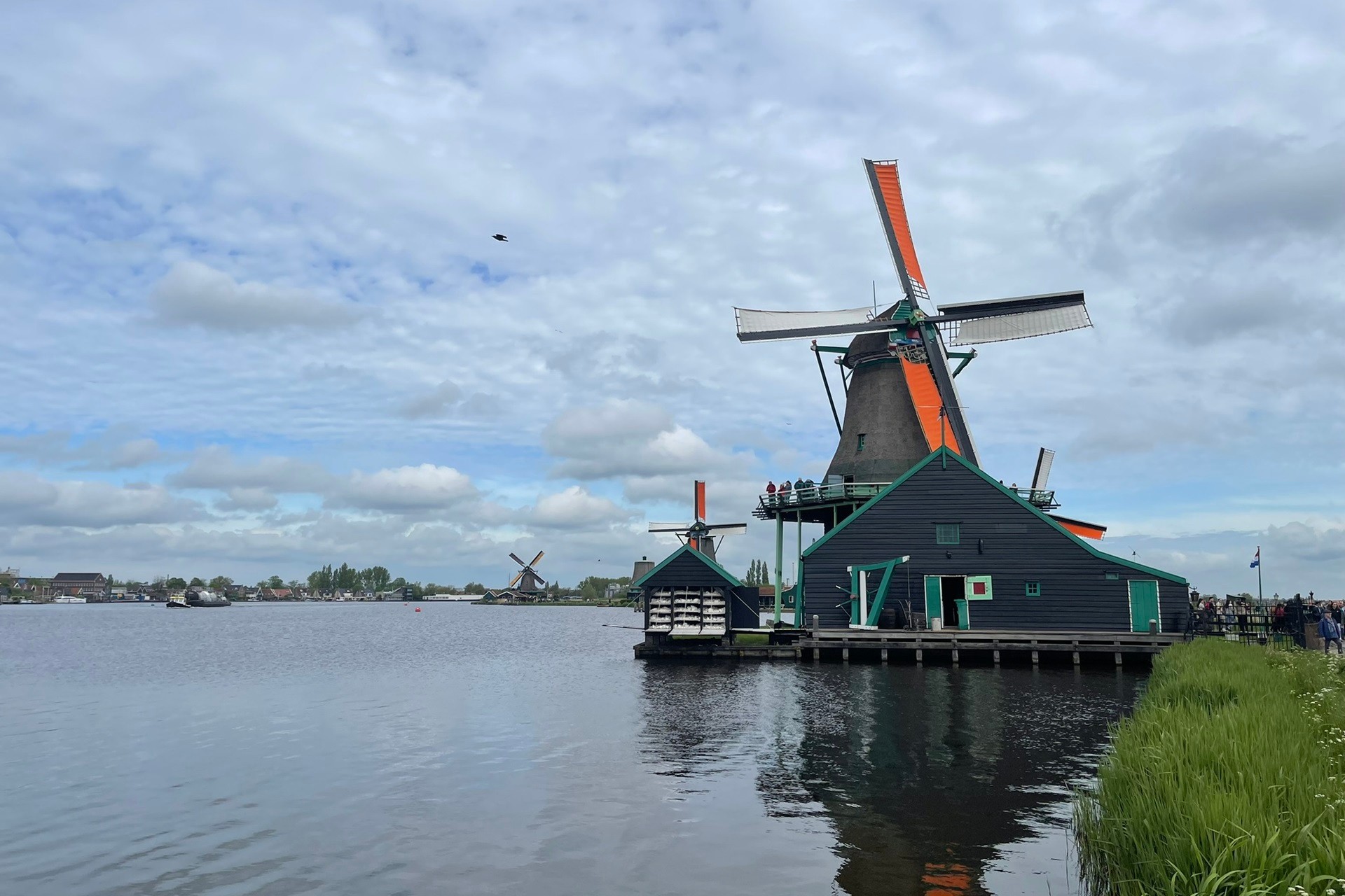 mulino sull'acqua a zaanse schans