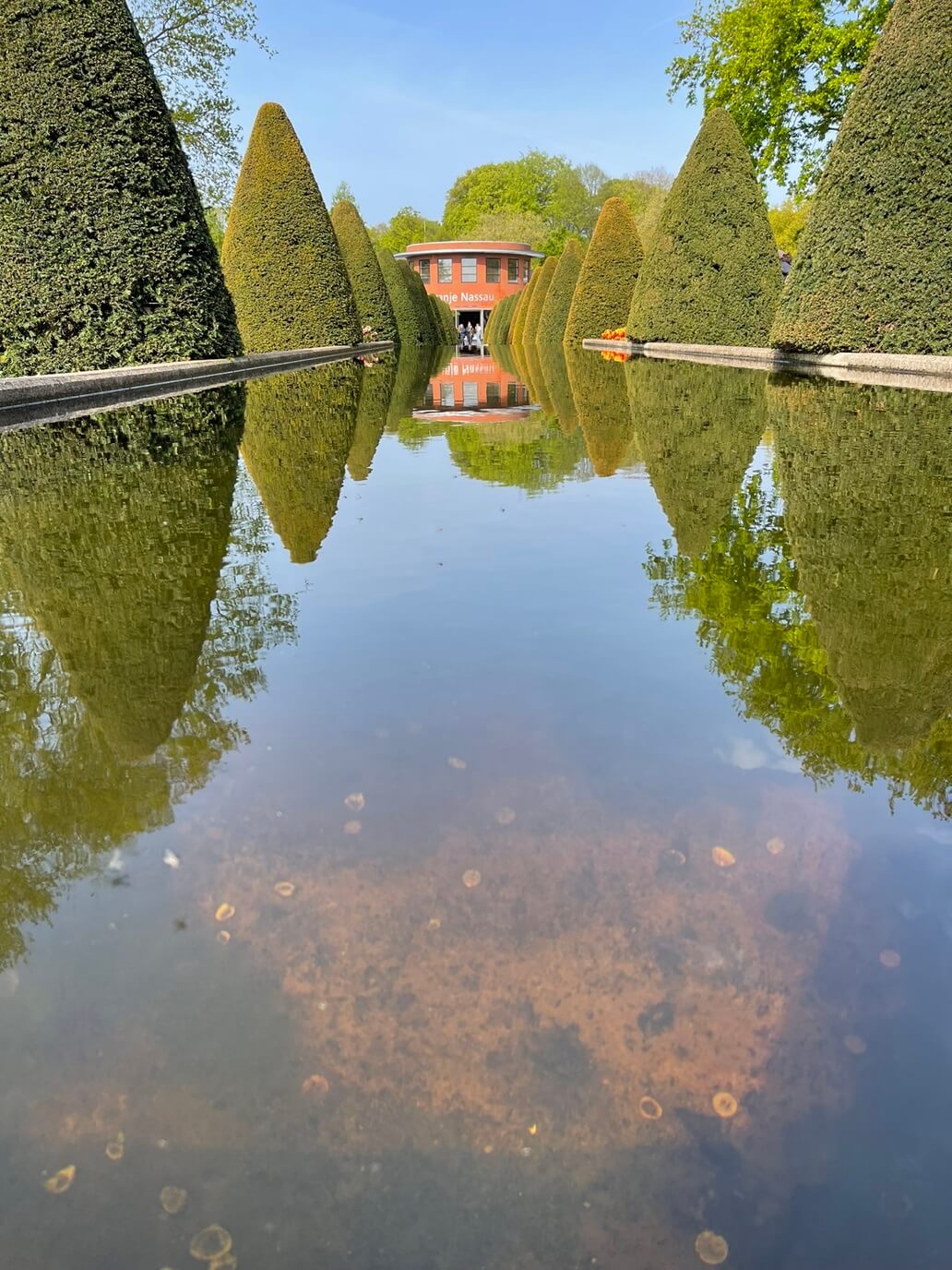 oranje nassau dentro keukenhof