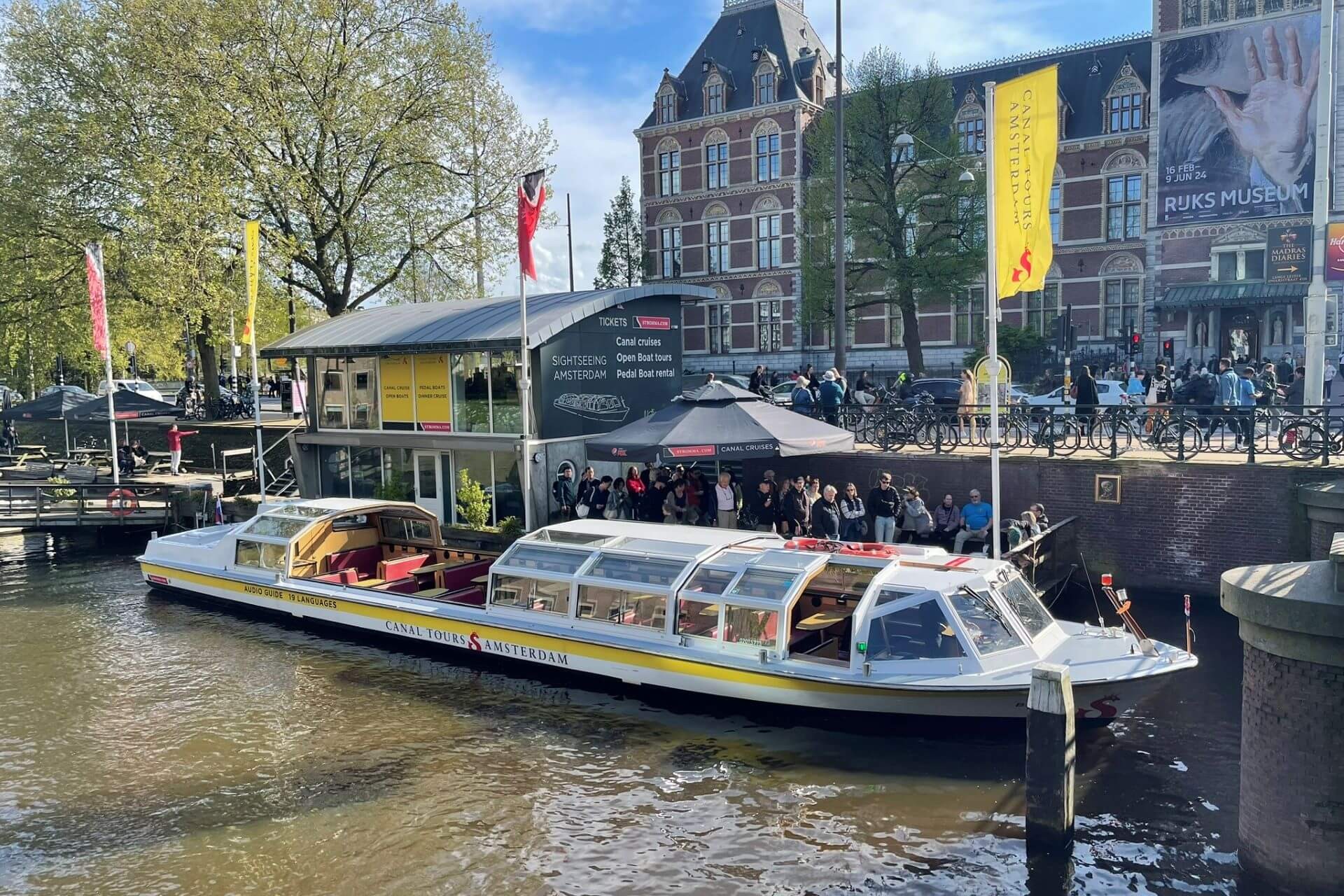 crociera sui canali di amsterdam