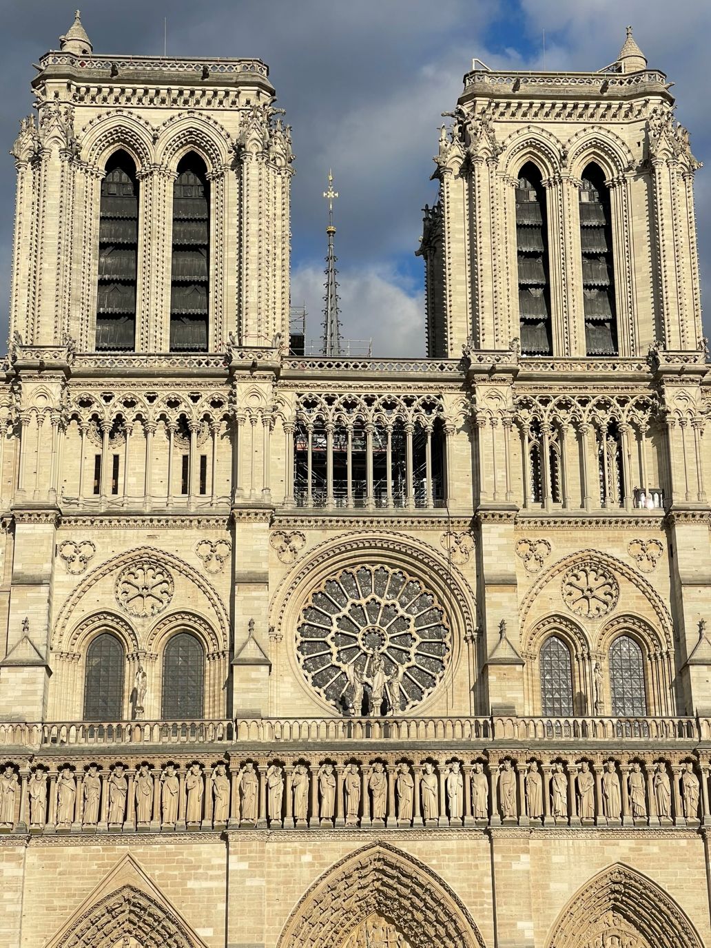 facciata di notre dame di parigi