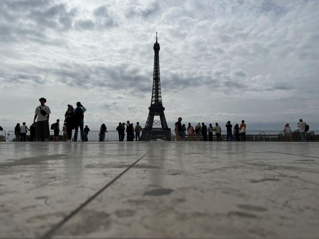 torre eiffel vista da trocadero