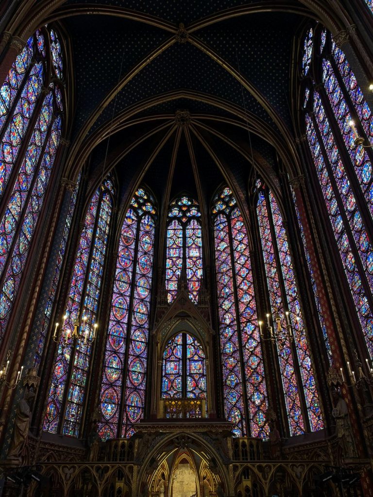 vetrate interne di sainte-chapelle
