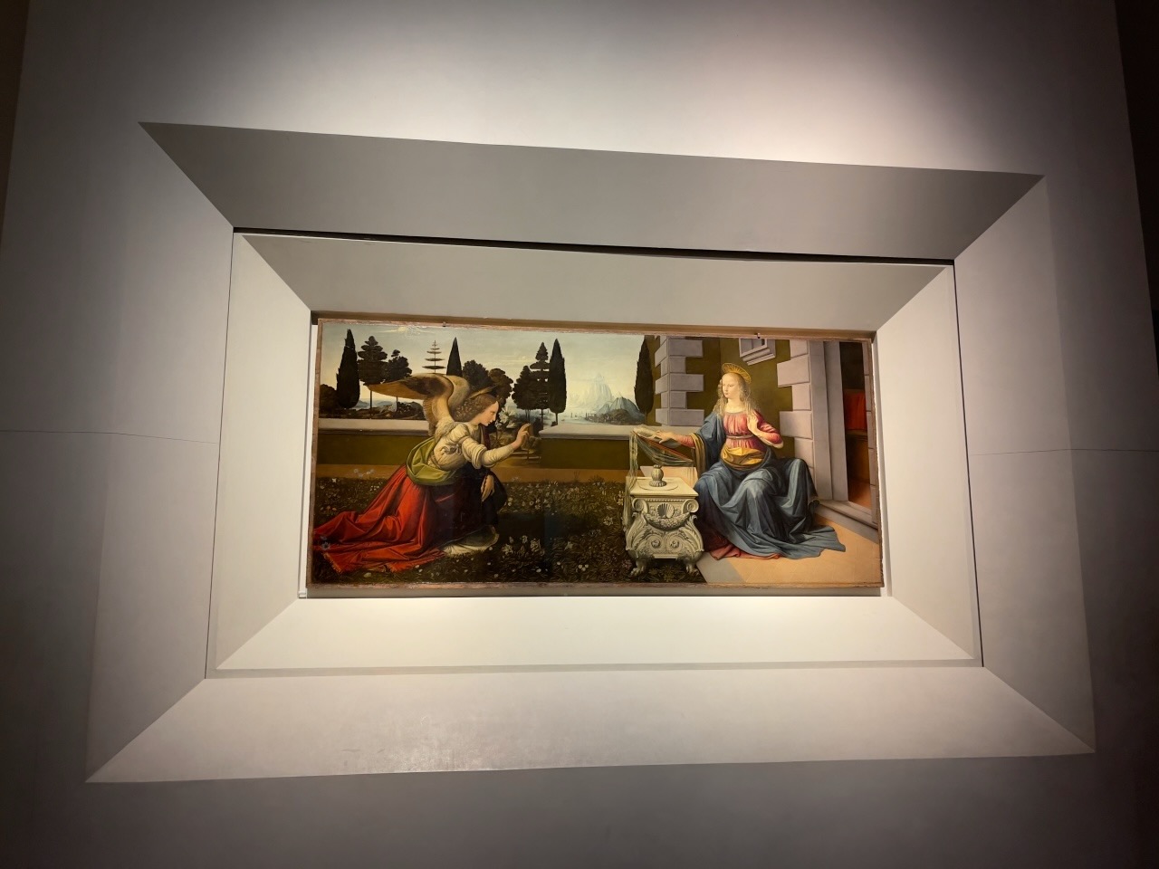 galleria degli uffizi annunciazione