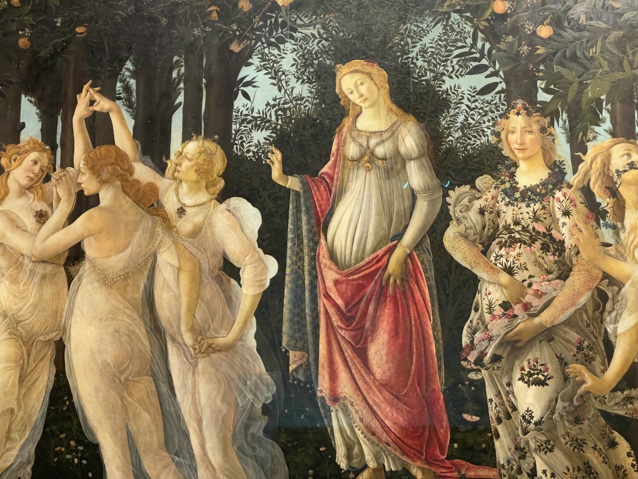 galleria degli uffizi la primavera